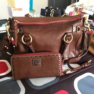 Dooney & Bourke Florentine Satchel and wallet